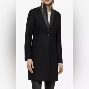All Saints Black Coat